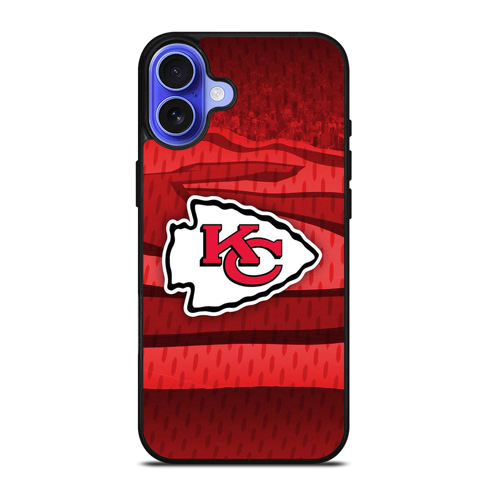 KANSAS CITY CHIEFS LOGO iPhone 16 Case Cover