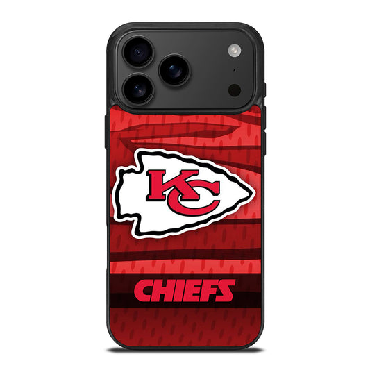 KANSAS CITY CHIEFS NFL LOGO FOOTBALL iPhone 17 Pro Max Case Cover