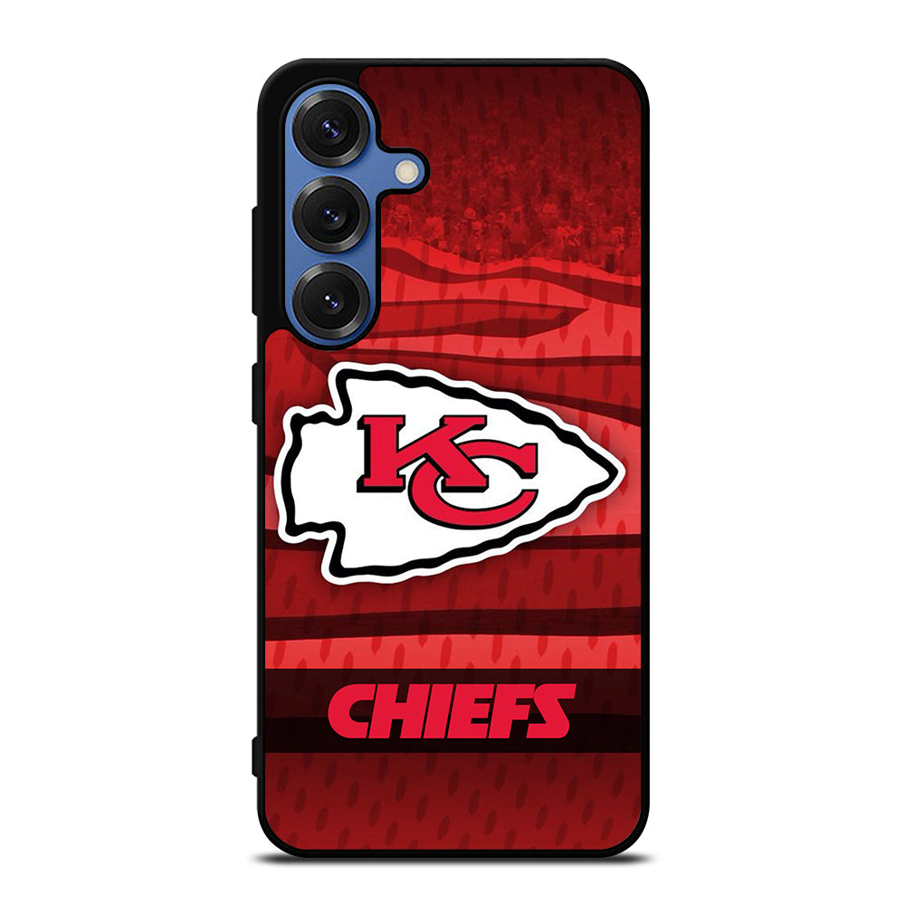 KANSAS CITY CHIEFS NFL LOGO FOOTBALL Samsung Galaxy S25 Case Cover