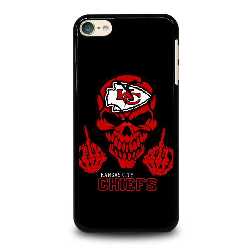 KANSAS CITY CHIEFS SKULL LOGO iPod Touch 6 Case Cover