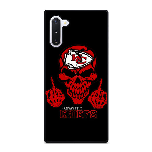 KANSAS CITY CHIEFS SKULL LOGO Samsung Galaxy Note 10 Case Cover