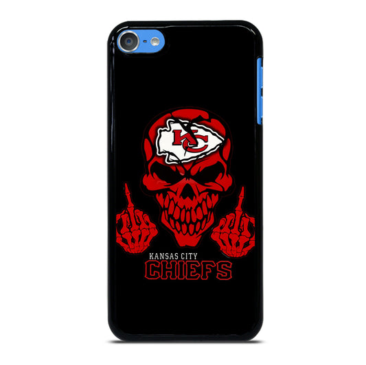 KANSAS CITY CHIEFS SKULL LOGO iPod Touch 7 Case Cover