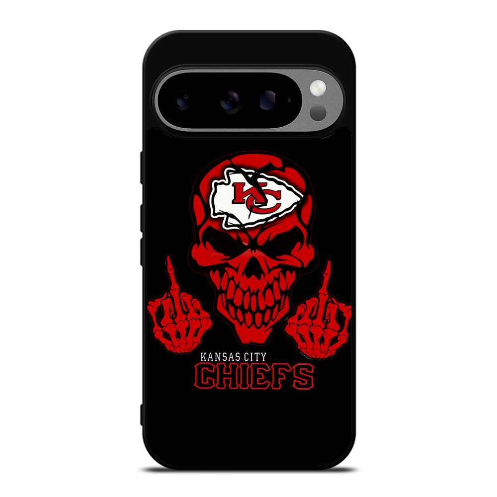 KANSAS CITY CHIEFS SKULL LOGO Google Pixel 9 Pro XL Case Cover