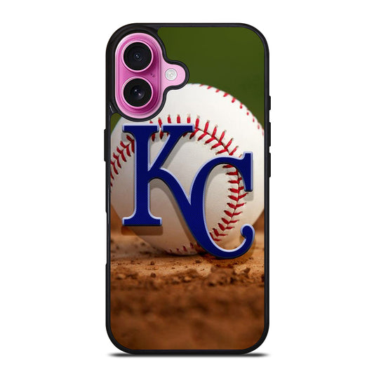KANSAS CITY ROYALS MLB iPhone 16 Plus Case Cover