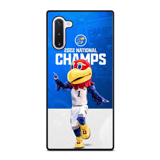 KANSAS JAYHAWKS MASCOT Samsung Galaxy Note 10 Case Cover