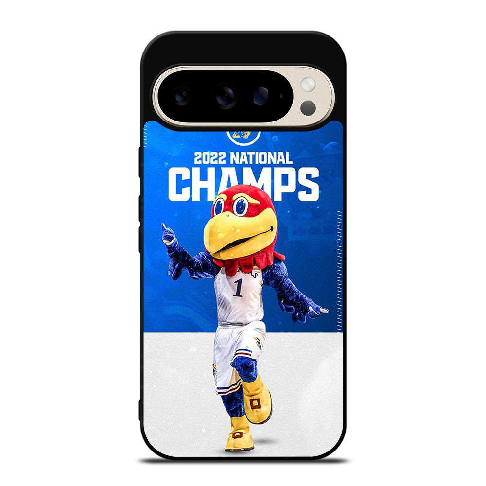 KANSAS JAYHAWKS MASCOT Google Pixel 9 Pro Case Cover