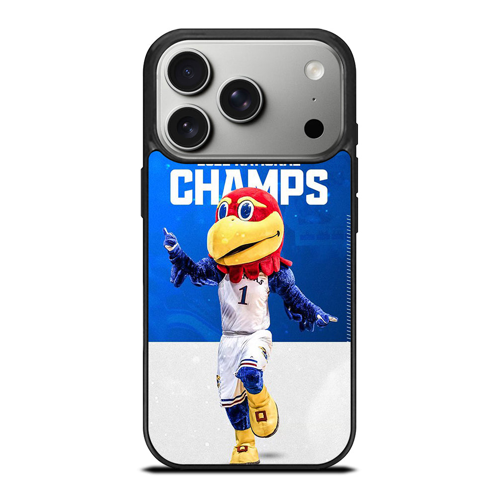KANSAS JAYHAWKS MASCOT iPhone 17 Pro Case Cover