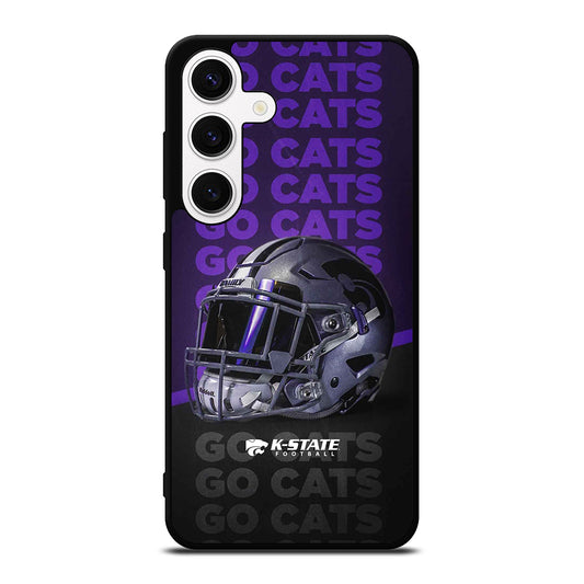 KANSAS STATE WILDCATS HELMET ICON Samsung Galaxy S24 Case Cover