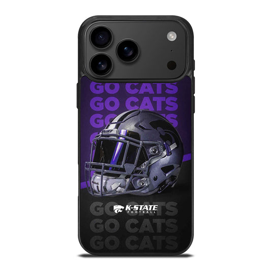 KANSAS STATE WILDCATS HELMET ICON iPhone 17 Pro Max Case Cover
