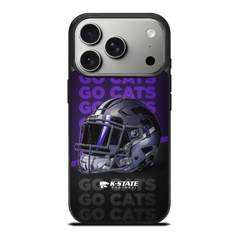 KANSAS STATE WILDCATS HELMET ICON iPhone 17 Pro Case Cover