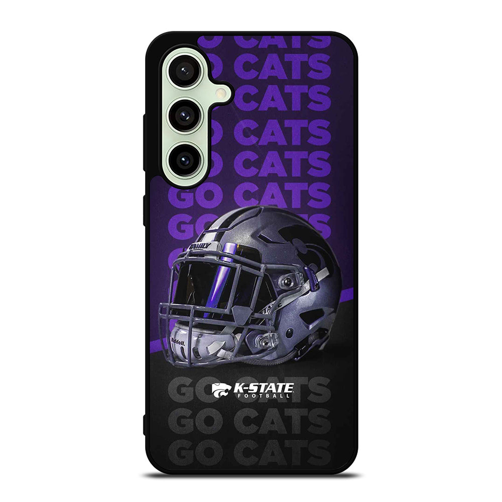 KANSAS STATE WILDCATS HELMET ICON Samsung Galaxy S24 FE Case Cover