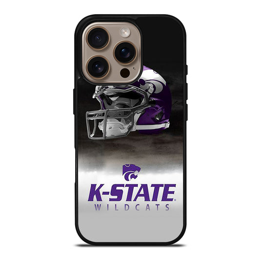 KANSAS STATE WILDCATS HELMET LOGO iPhone 16 Pro Case Cover
