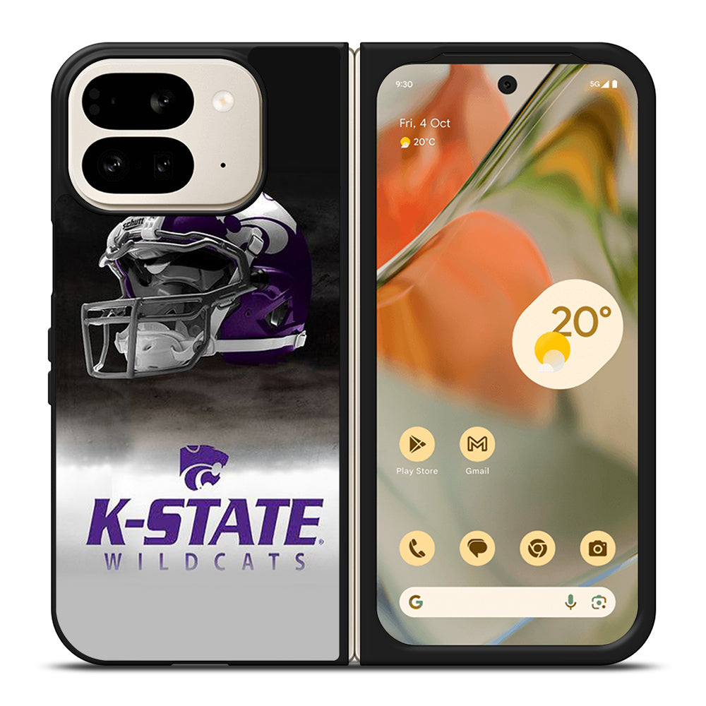 KANSAS STATE WILDCATS HELMET LOGO Google Pixel 9 Pro Fold Case Cover