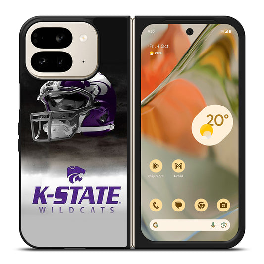 KANSAS STATE WILDCATS HELMET LOGO Google Pixel 9 Pro Fold Case Cover