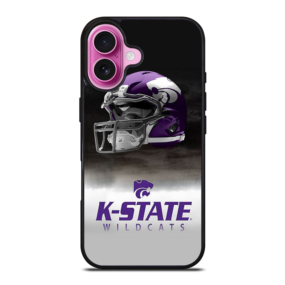KANSAS STATE WILDCATS HELMET LOGO iPhone 16 Plus Case Cover