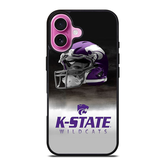 KANSAS STATE WILDCATS HELMET LOGO iPhone 16 Plus Case Cover