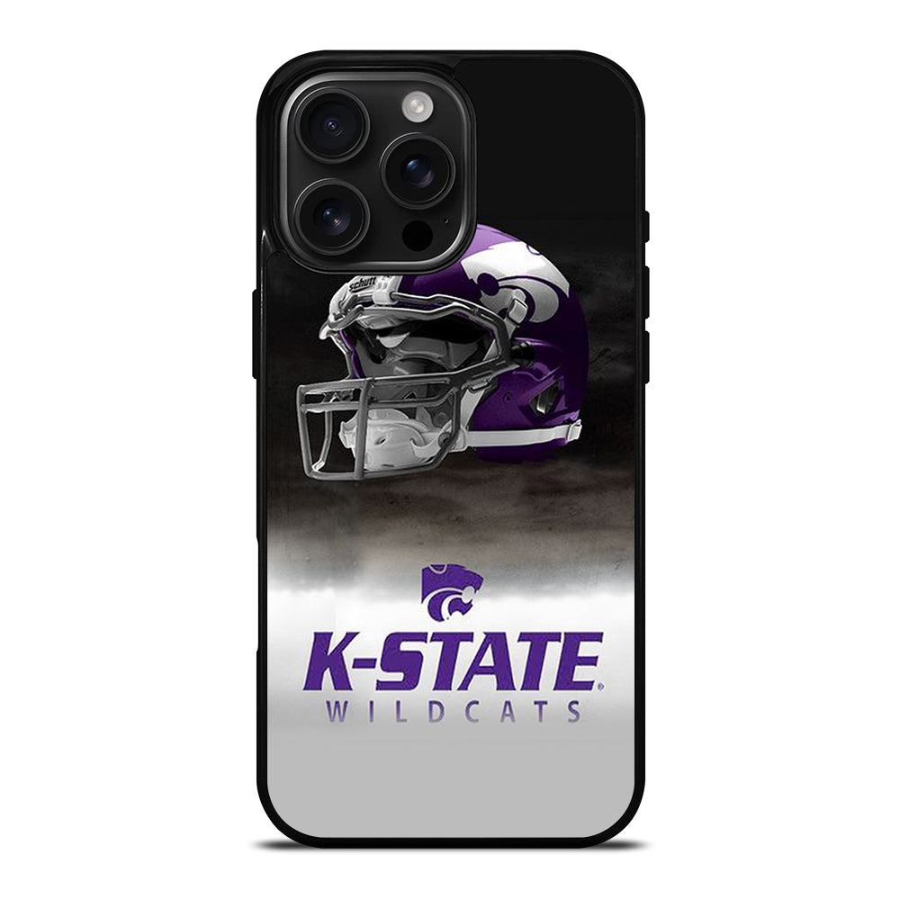 KANSAS STATE WILDCATS HELMET LOGO iPhone 16 Pro Max Case Cover