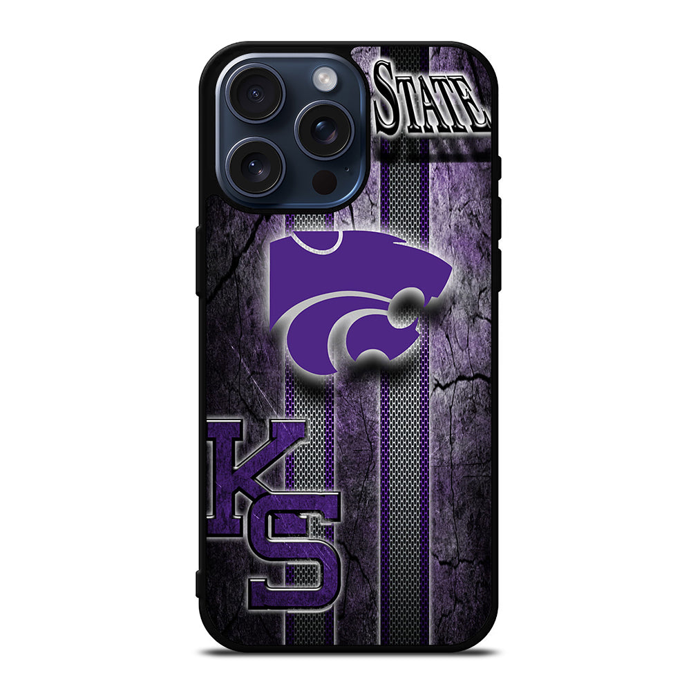 KANSAS STATE WILDCATS SYMBOL iPhone 15 Pro Max Case Cover