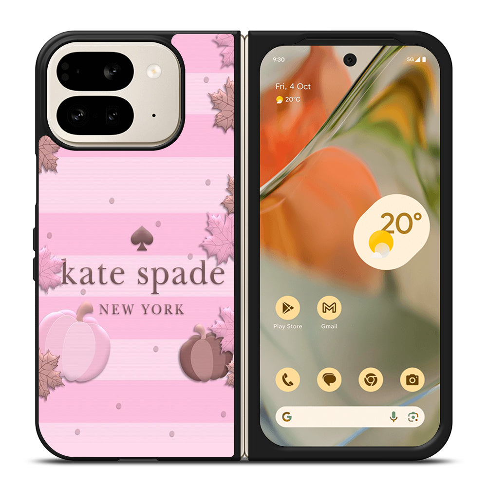 KATE SPADE PINK STRIPE Google Pixel 9 Pro Fold Case Cover