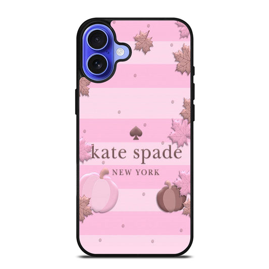 KATE SPADE PINK STRIPE iPhone 16 Case Cover