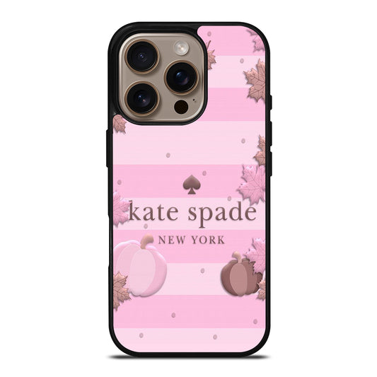 KATE SPADE PINK STRIPE iPhone 16 Pro Case Cover