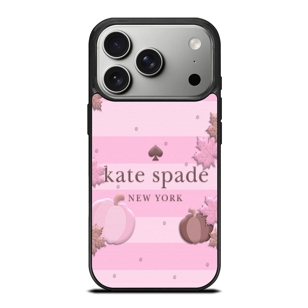 KATE SPADE PINK STRIPE iPhone 17 Pro Case Cover
