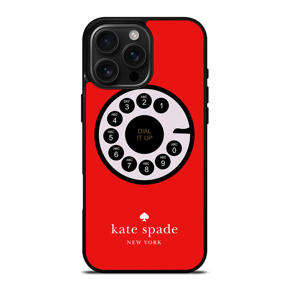 KATE SPADE ROTARY DIAL UP iPhone 16 Pro Max Case Cover