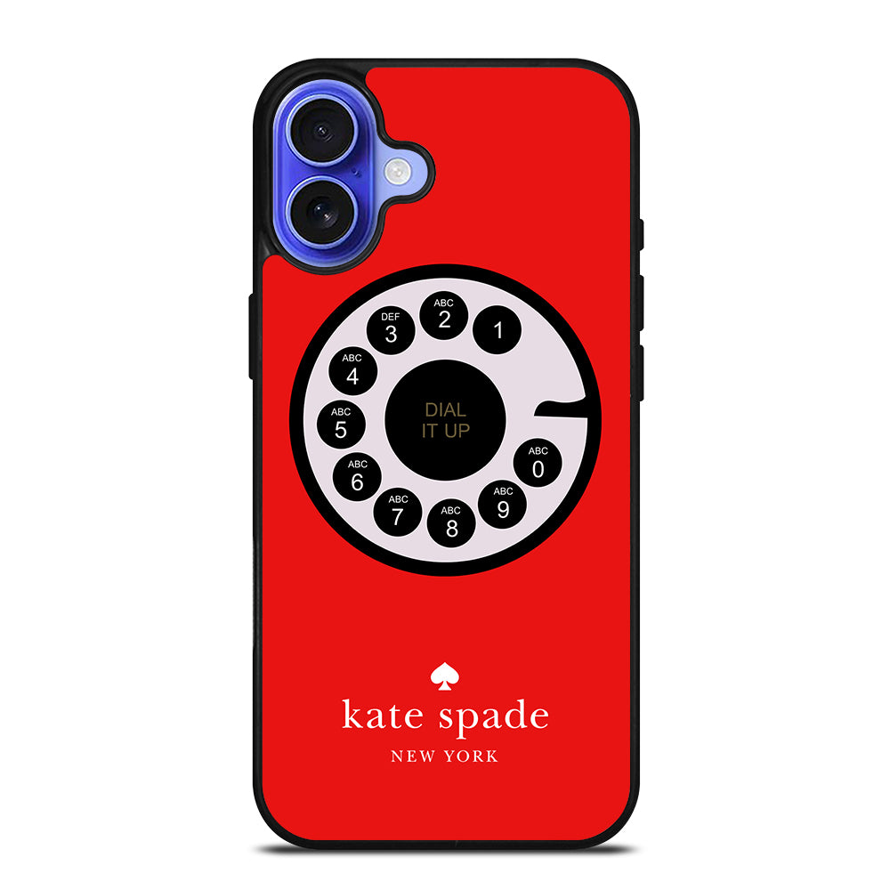 KATE SPADE ROTARY DIAL UP iPhone 16 Case Cover