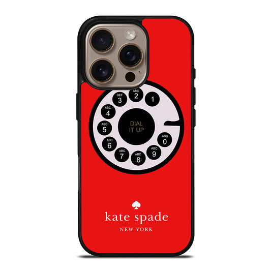 KATE SPADE ROTARY DIAL UP iPhone 16 Pro Case Cover