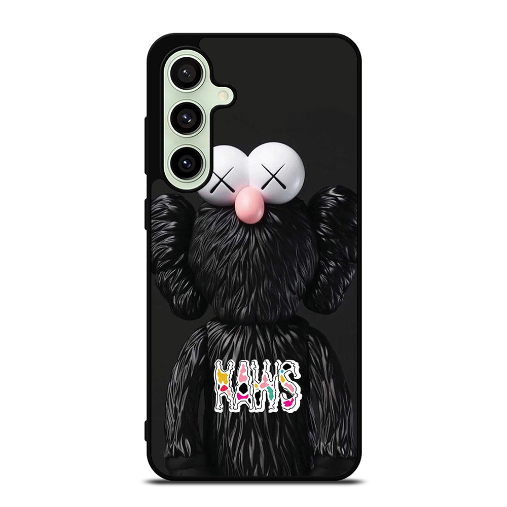 KAWS DESIGN LOGO BLACK Samsung Galaxy S24 FE Case Cover