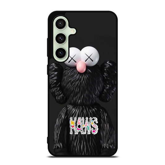 KAWS DESIGN LOGO BLACK Samsung Galaxy S24 FE Case Cover