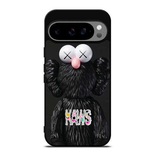 KAWS DESIGN LOGO BLACK Google Pixel 9 Pro XL Case Cover