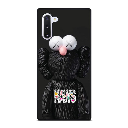 KAWS DESIGN LOGO BLACK Samsung Galaxy Note 10 Case Cover