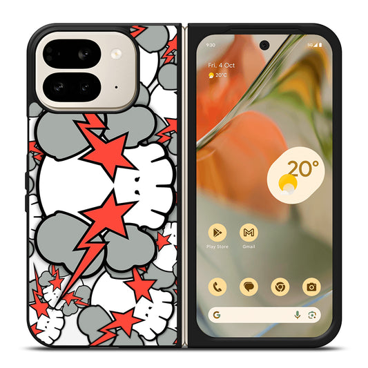 KAWS DESIGN PATTERN Google Pixel 9 Pro Fold Case Cover