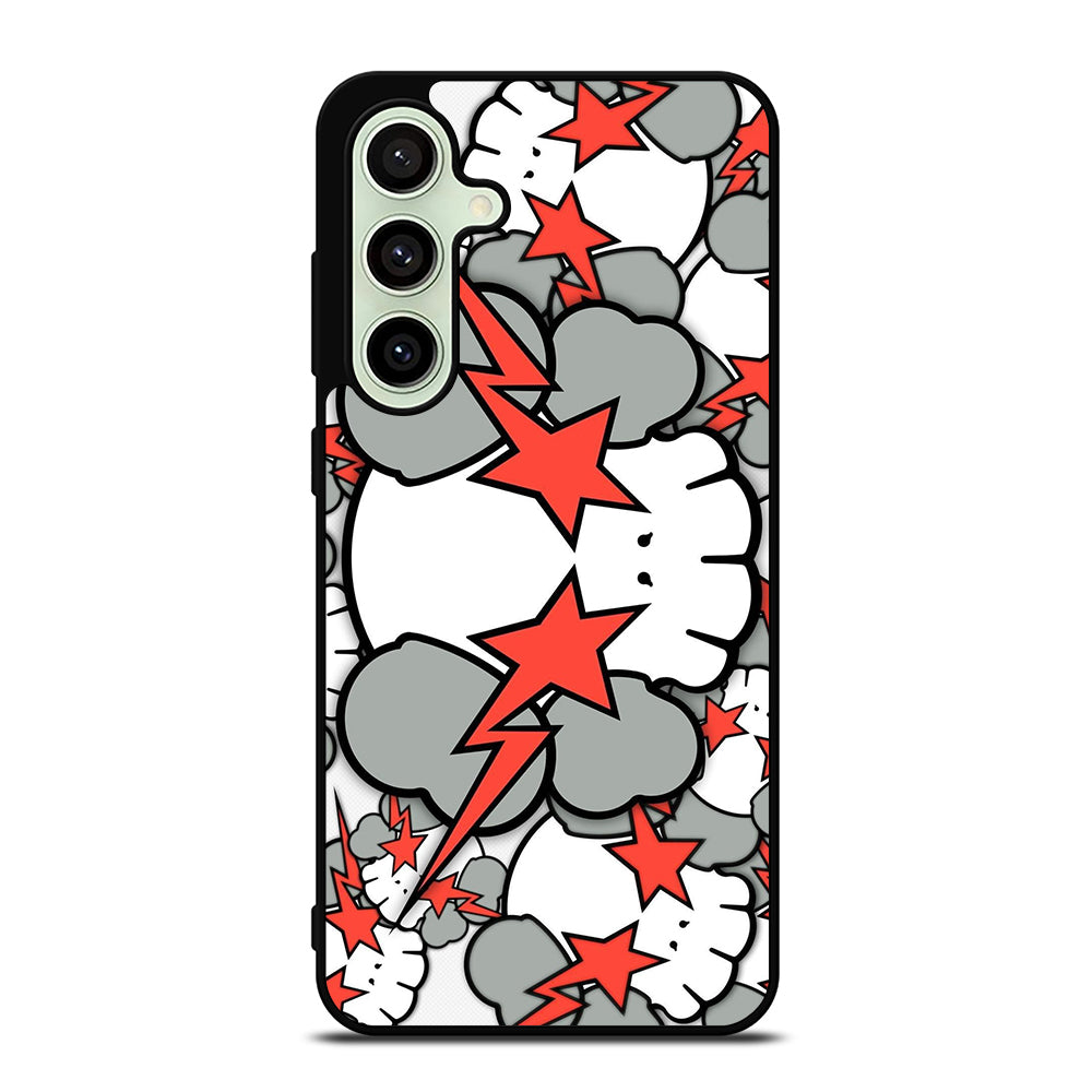 KAWS DESIGN PATTERN Samsung Galaxy S24 FE Case Cover