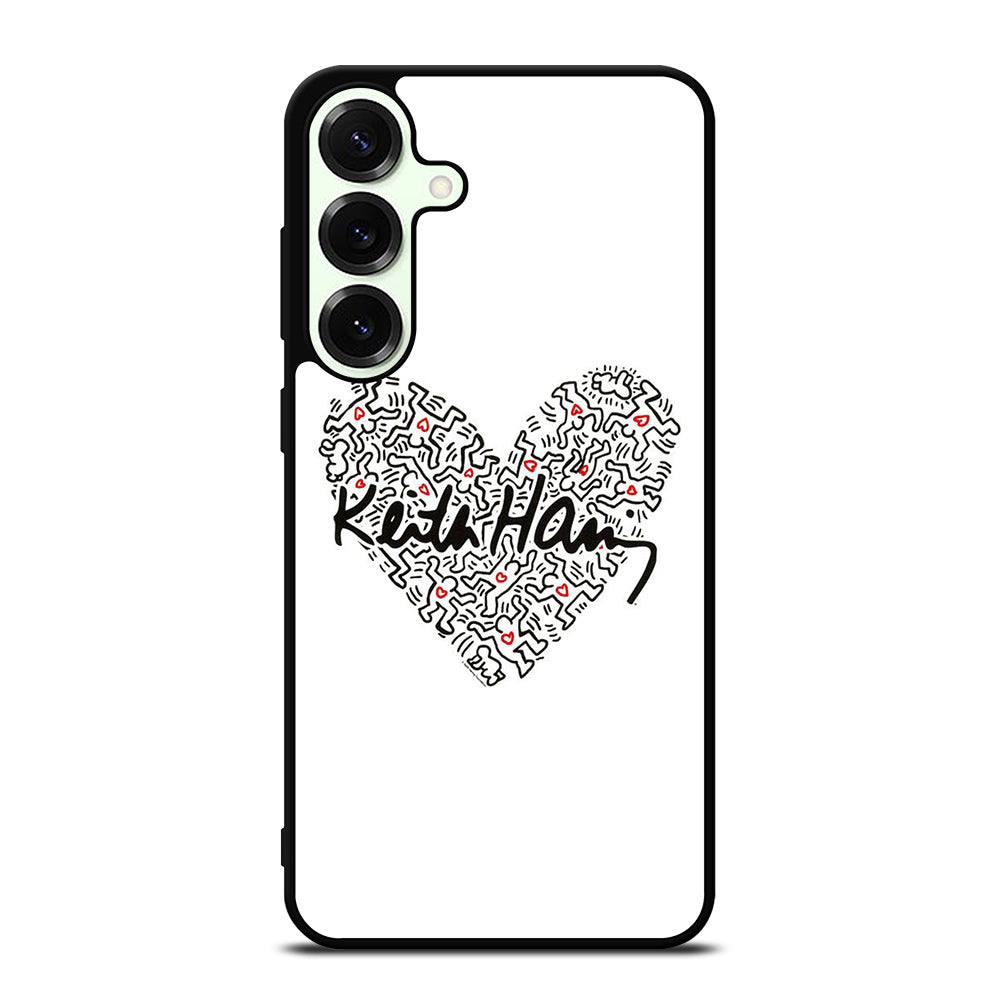 KEITH HARING ART LOVE 2 Samsung Galaxy S26 Plus Case Cover