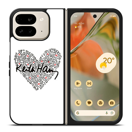 KEITH HARING ART LOVE 2 Google Pixel 9 Pro Fold Case Cover