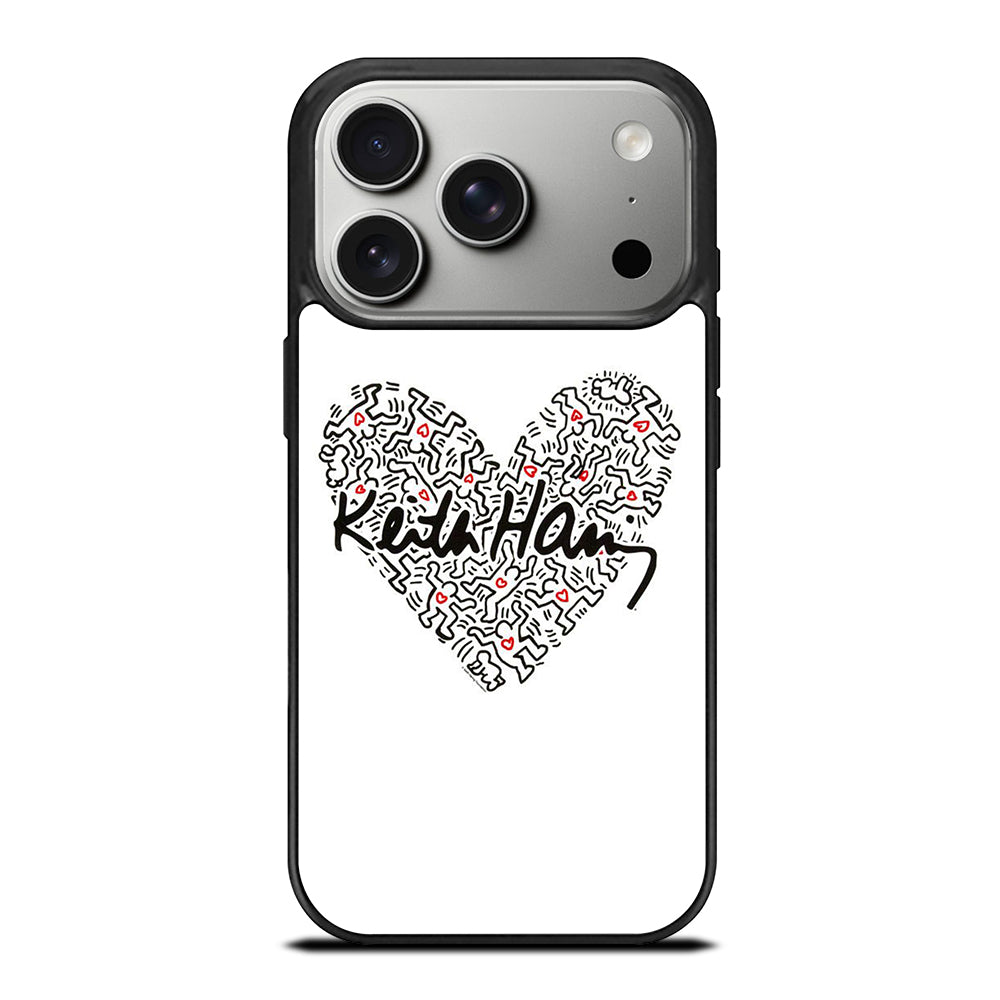 KEITH HARING ART LOVE 2 iPhone 17 Pro Case Cover