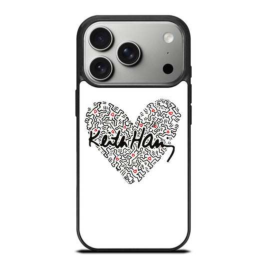 KEITH HARING ART LOVE 2 iPhone 17 Pro Case Cover