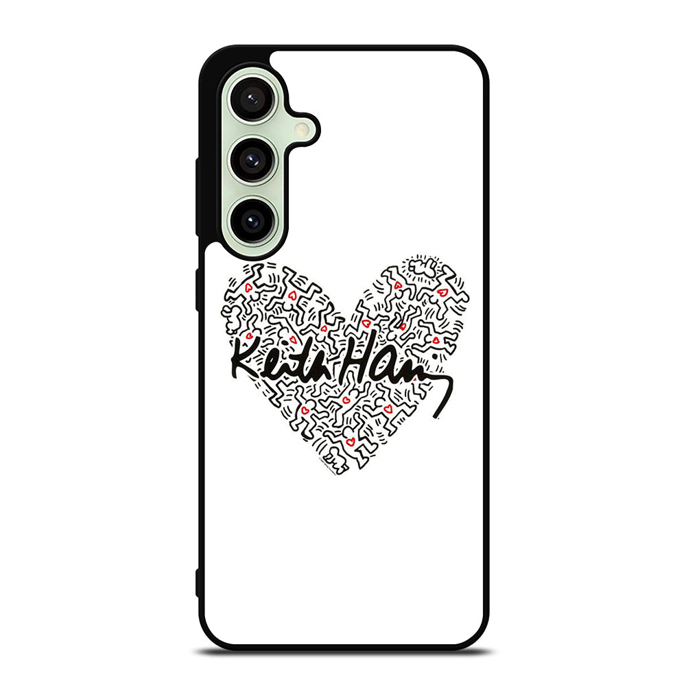 KEITH HARING ART LOVE 2 Samsung Galaxy S24 FE Case Cover