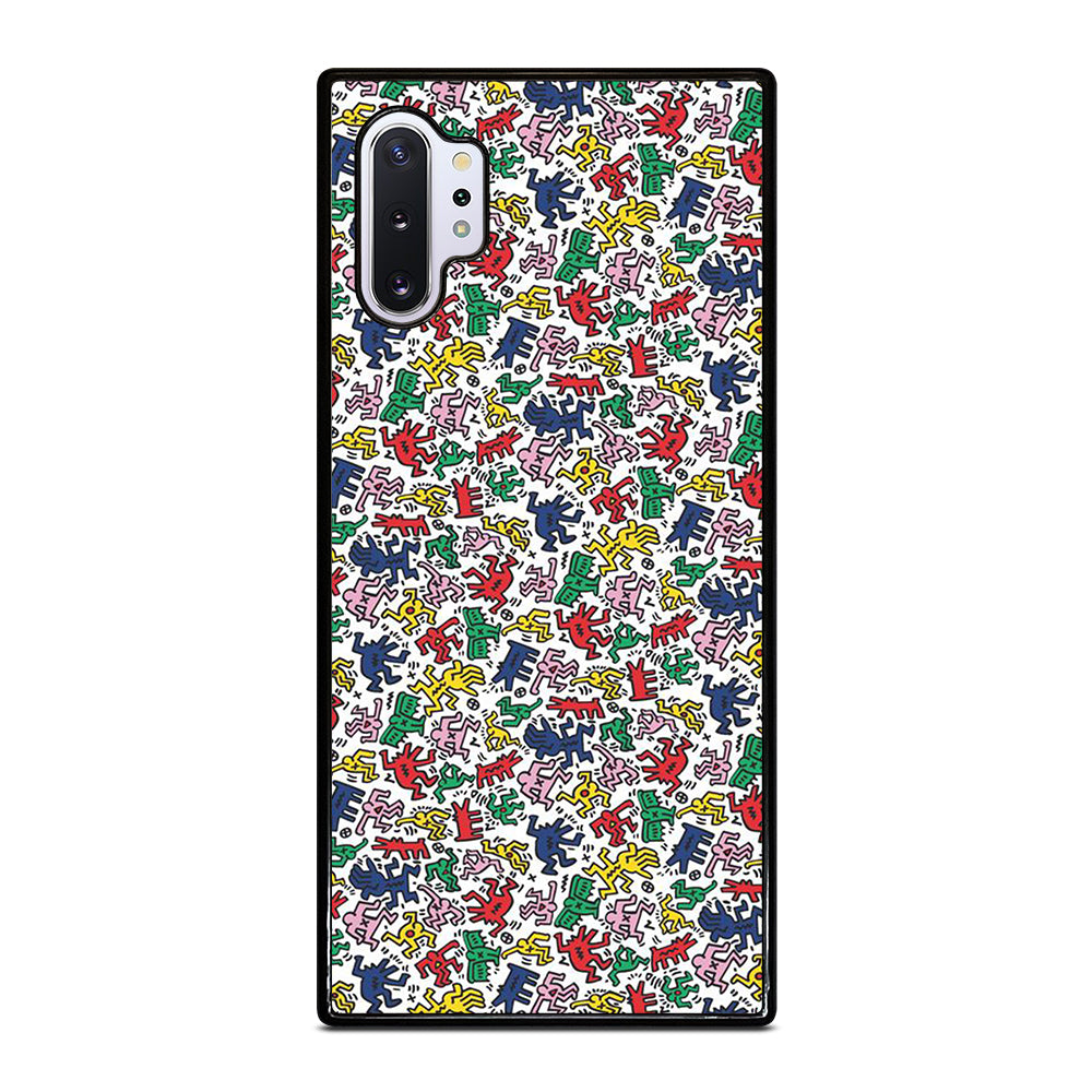 KEITH HARING ART PATTERN 2 Samsung Galaxy Note 10 Plus Case Cover