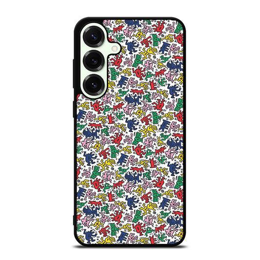 KEITH HARING ART PATTERN 2 Samsung Galaxy S26 Plus Case Cover