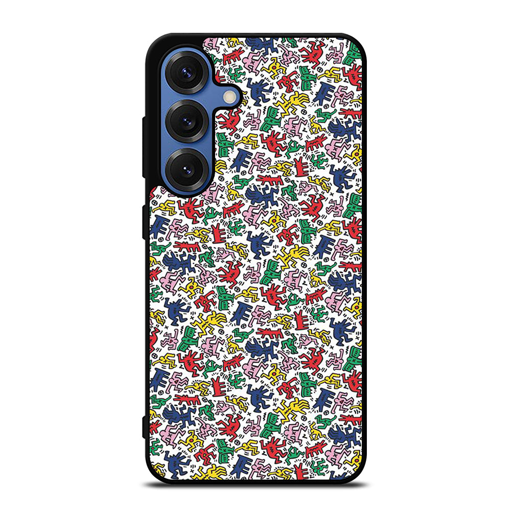 KEITH HARING ART PATTERN 2 Samsung Galaxy S26 Case Cover