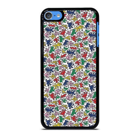 KEITH HARING ART PATTERN 2 iPod Touch 7 Case Cover