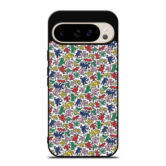 KEITH HARING ART PATTERN 2 Google Pixel 9 Pro Case Cover