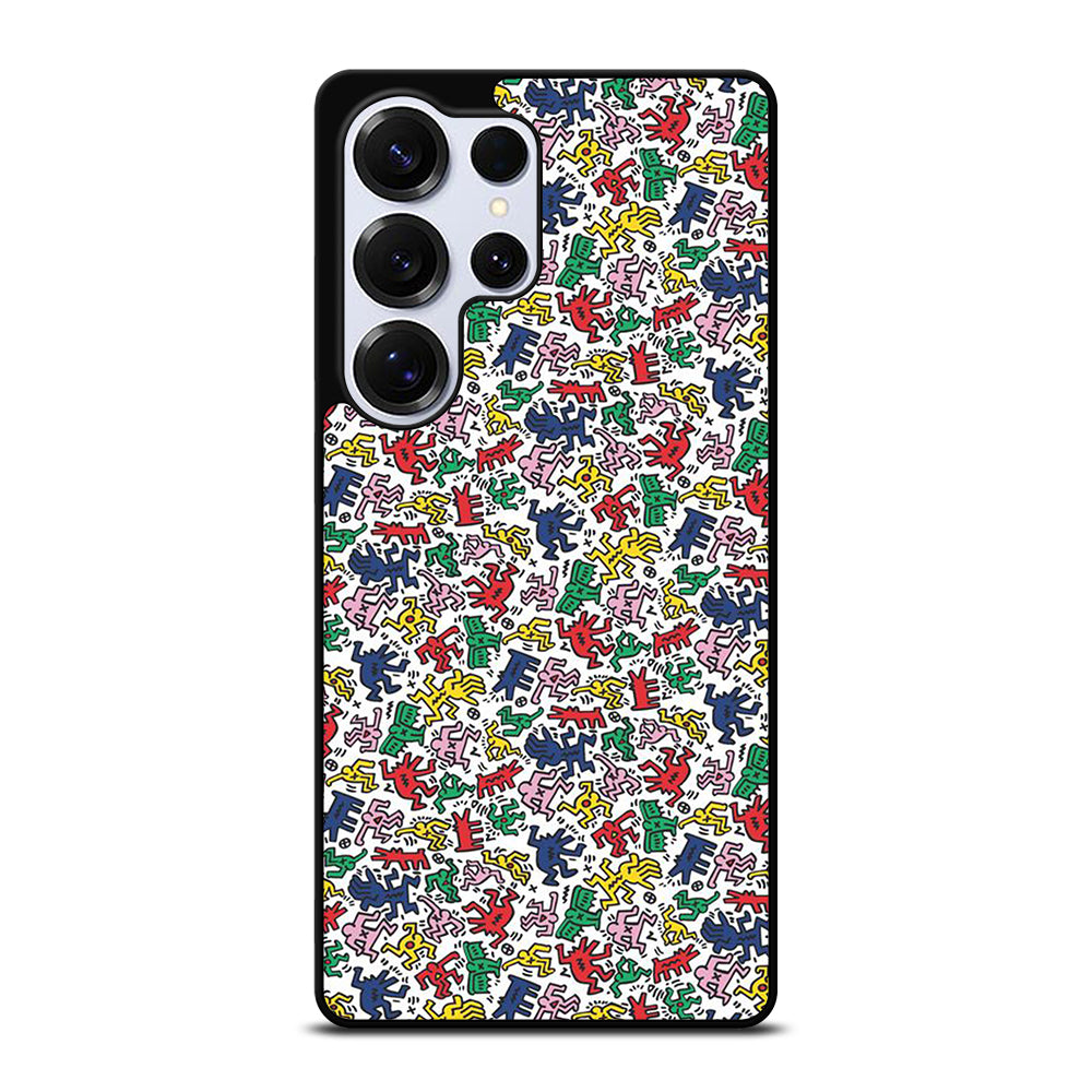 KEITH HARING ART PATTERN 2 Samsung Galaxy S25 Ultra Case Cover