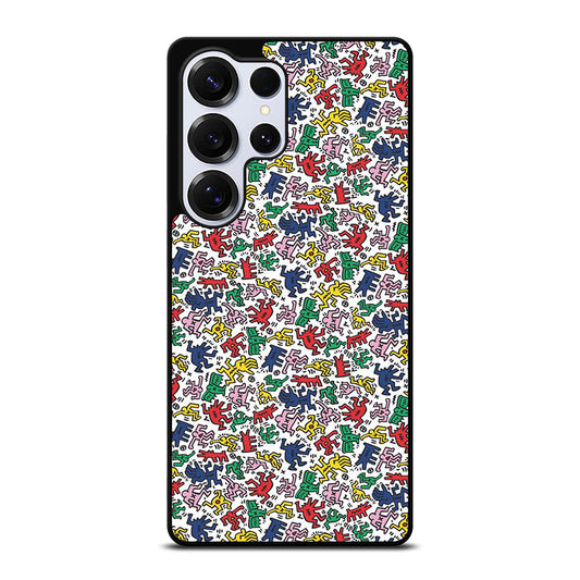 KEITH HARING ART PATTERN 2 Samsung Galaxy S25 Ultra Case Cover