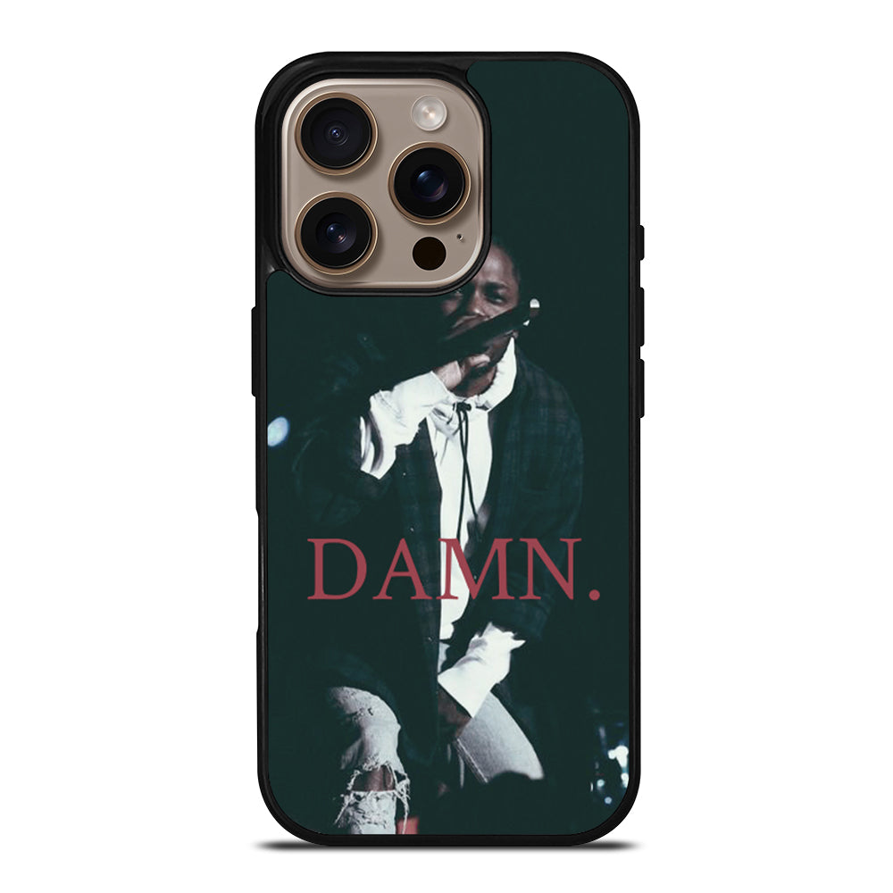 KENDRICK LAMAR RAPPER DAMN iPhone 16 Pro Case Cover