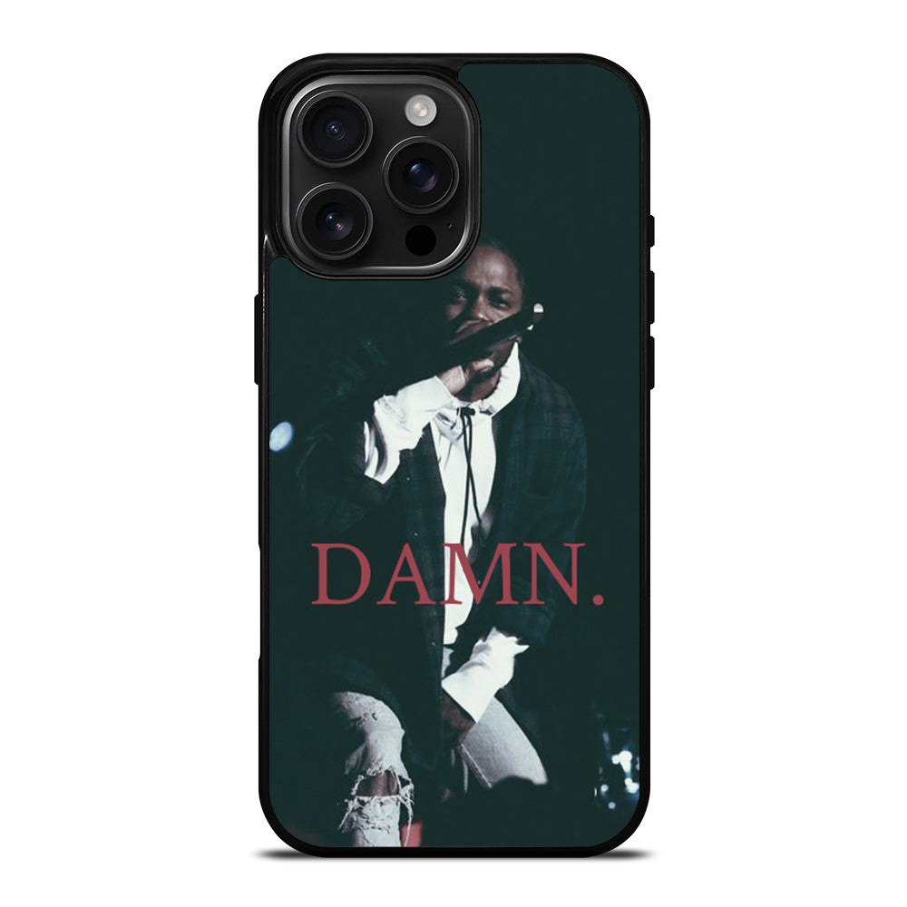 KENDRICK LAMAR RAPPER DAMN iPhone 16 Pro Max Case Cover