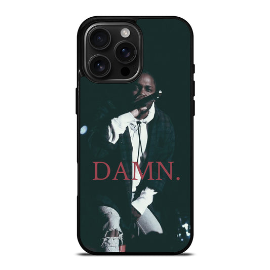 KENDRICK LAMAR RAPPER DAMN iPhone 16 Pro Max Case Cover